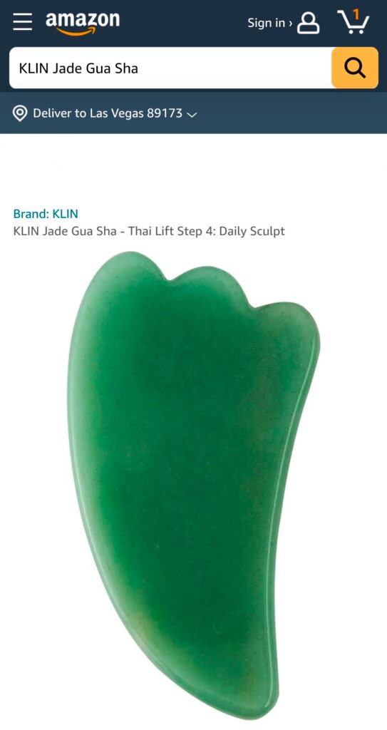 Amazon Jade Gua Sha