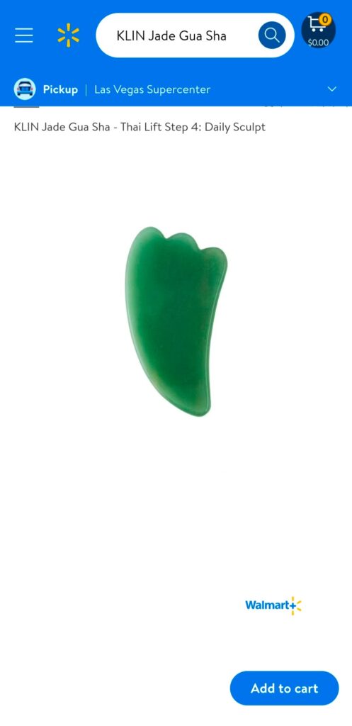 Walmart Jade Gua Sha